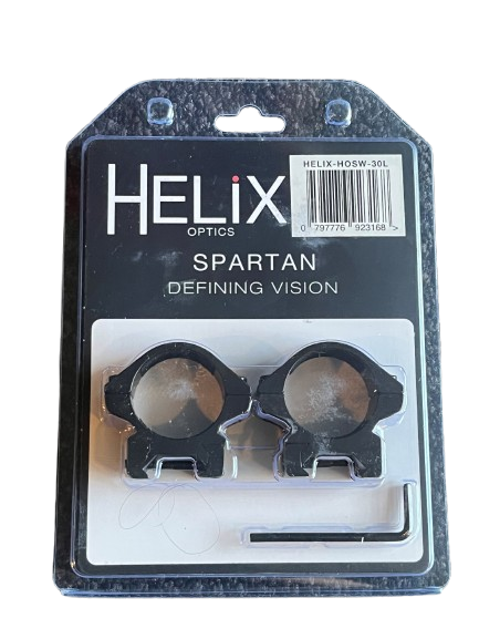Helix Optics Weaver Aluminium Rings 30mm Low