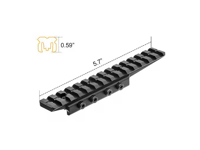 UTG Universal Dovetail to Picatinny Adapter