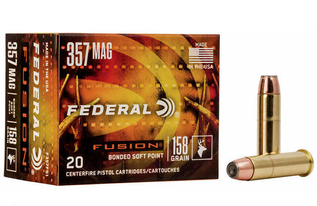 FEDERAL 357 MAG 158GR FUSION