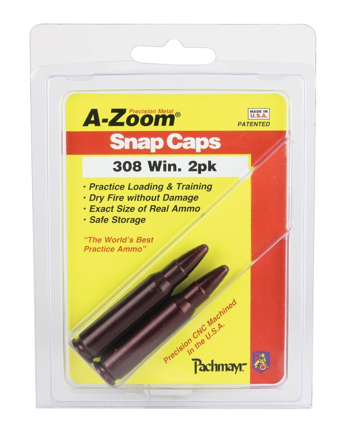 A-Zoom Snap Caps .308Win - 2 Pack