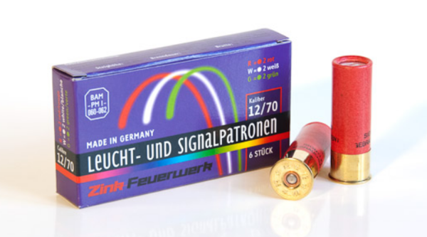 Light and Signal Cartridges - Multi Coloured Shot Gun Flares