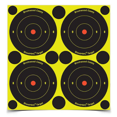 SHOOT N C 3" Bull's-eye Target 240 targets Birchwood Casey