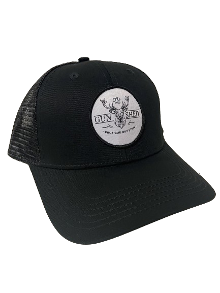 The Gun Shed Peak Cap - Black