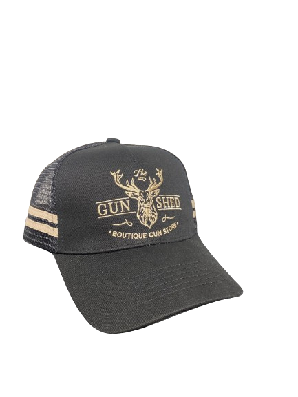 The Gun Shed Trucker Hat - Black