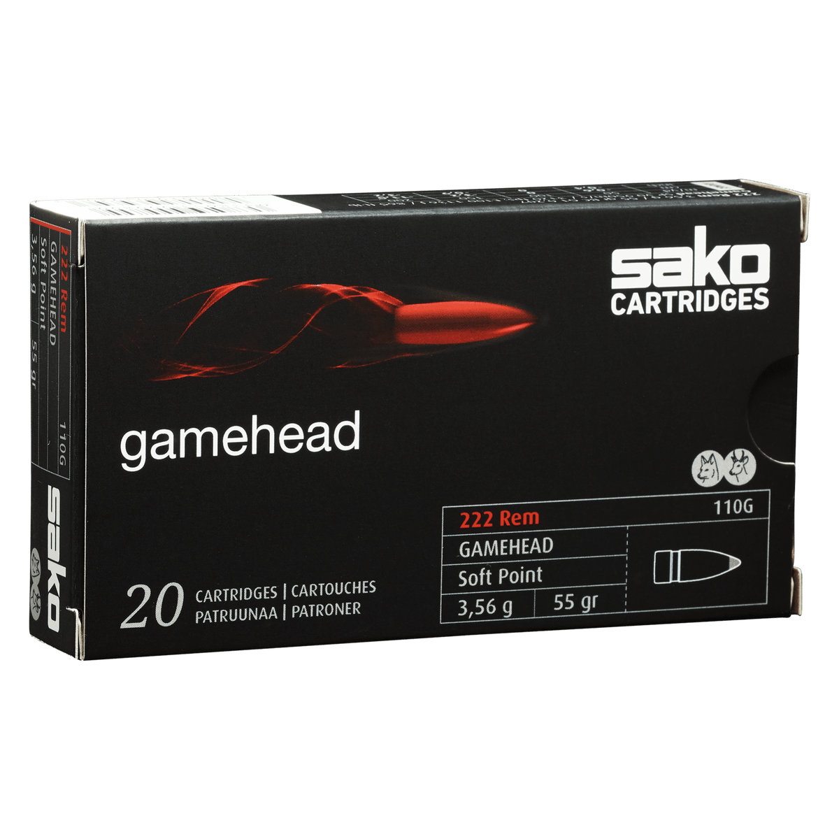 Sako .30-06, 150gr Gamehead Soft Point