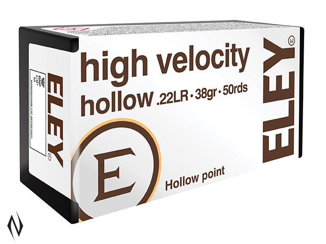 ELEY 22LR High Velocity HP 1250FPS