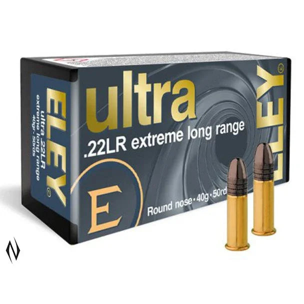 Eley Ultra 22Lr Extreme Long Range 40gr 1085FPS