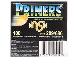 NSI Nobel Sport Primers 209/686 100pack