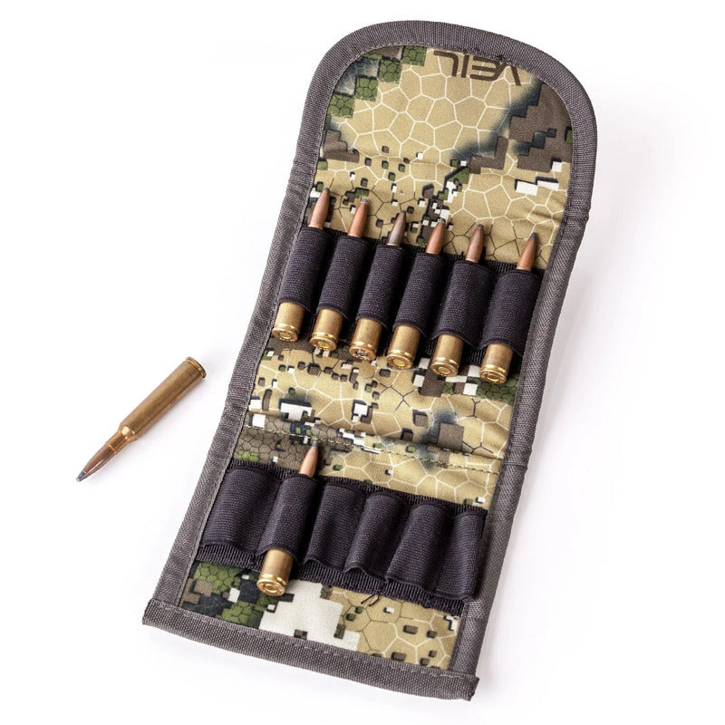 Hunters Element Ballistic Ammo Wallet 12 Elastic Bullet Loops .223 Magnum - Desolve Veil