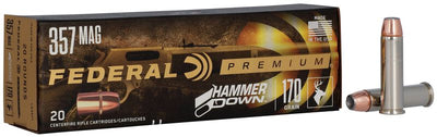 Federal 357 magnum Hammer Down 170gr
