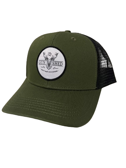 The Gun Shed Peak Cap - Olive