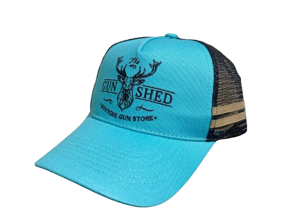 The Gun Shed Trucker Hat - Teal