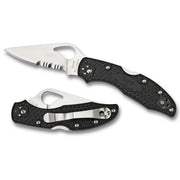 Byrd Meadowlark 2 Line Lock Folding Knife Combo Blade