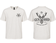 The Gun Shed White Tee 2XL