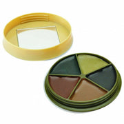 GSM 5 Color Camo Face Paint Kit with Mirror